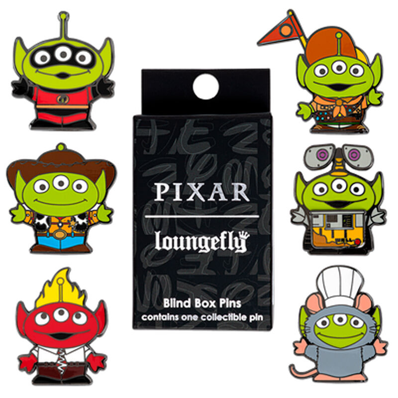 blind box mystery enamel pin alien toy story disney pixar loungefly assortment