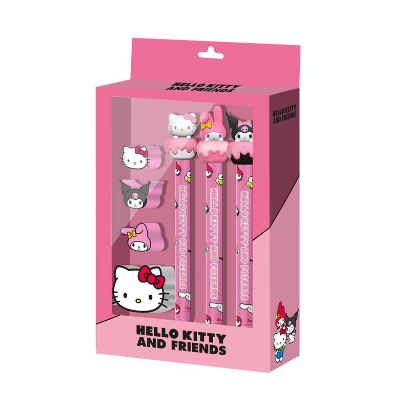 hello kitty stationery blister pack
