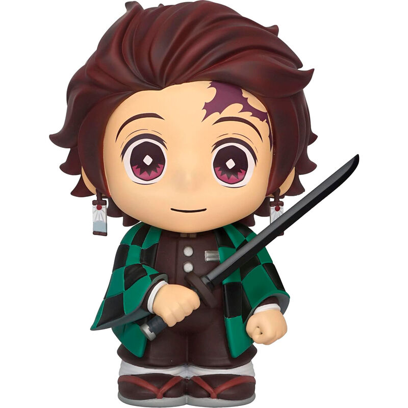tanjiro kamado demon slayer kimetsu no yaiba piggy bank figure 20cm