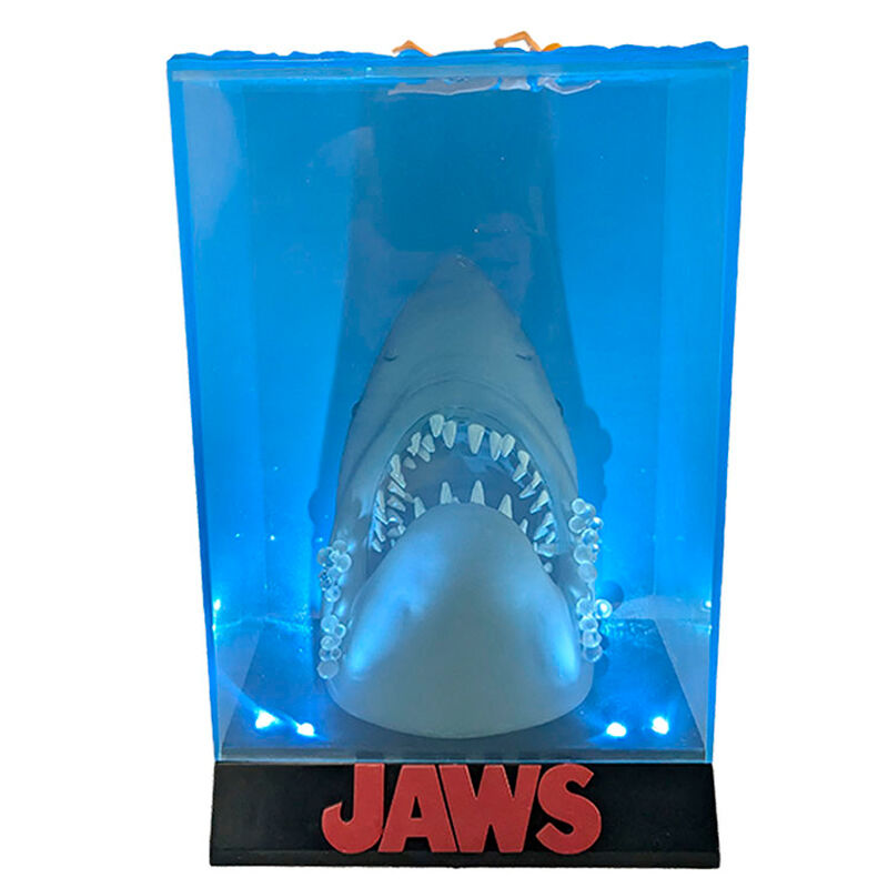 figure poster 3d shark jaws lights