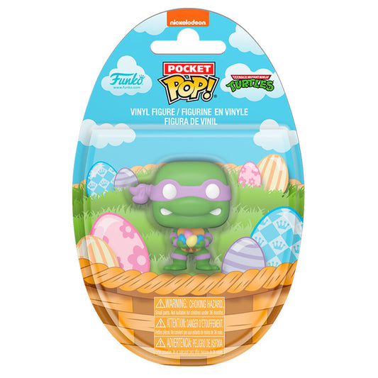 pocket pop teenage mutant ninja turtles donatello easter bunny figure