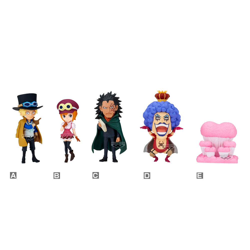 One Piece Kamabakka Kingdom 01 World Kolekcjonerska figurka 7 cm Różne kolory