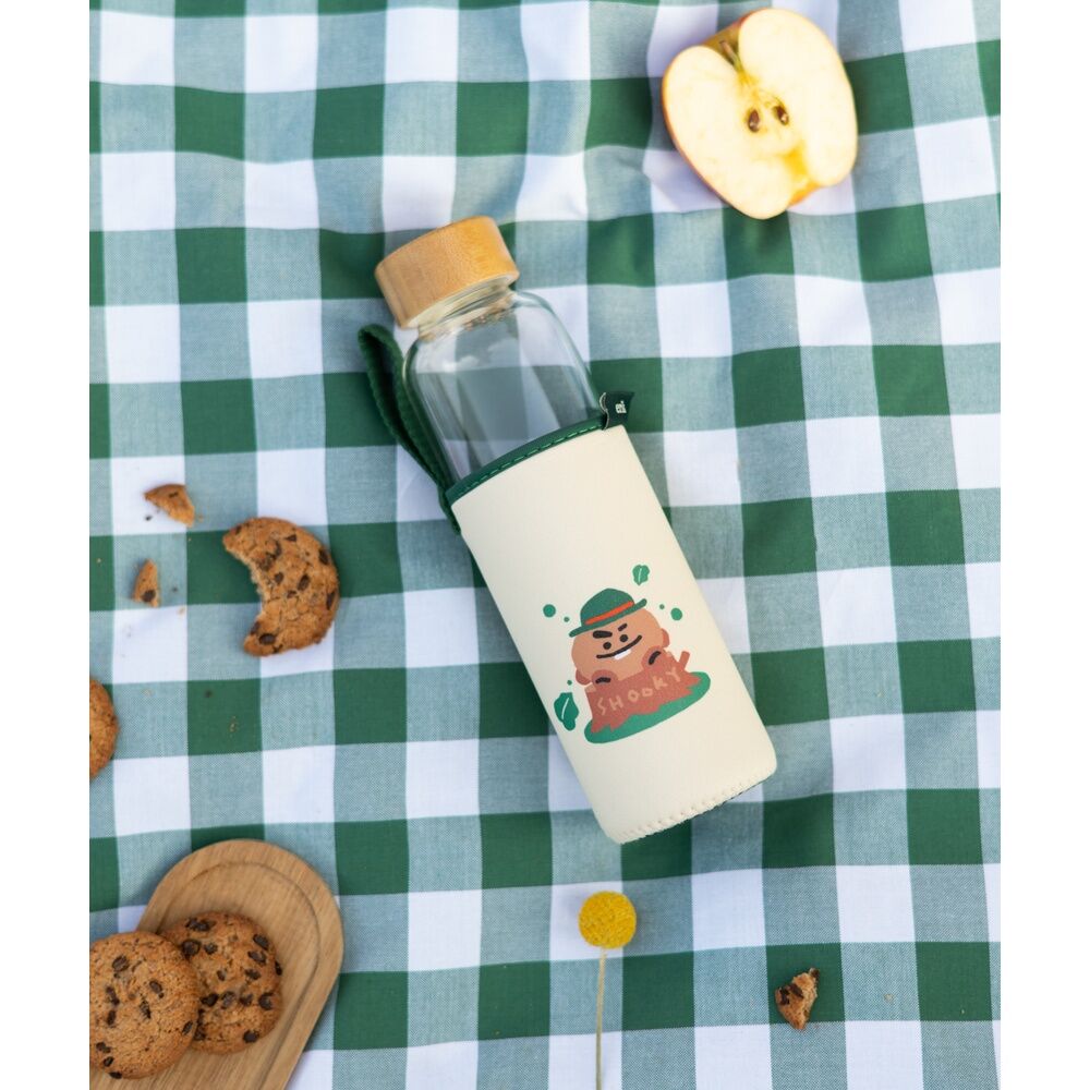 Bouteille en verre BT21 tremblante