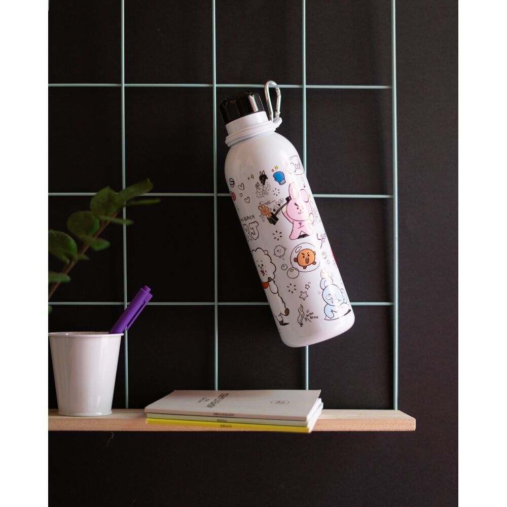 Botella de acero inoxidable BT21 de 500 ml