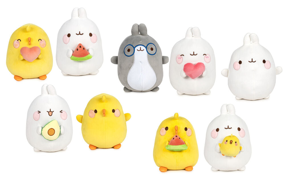 Brinquedo de pelúcia Molang 23cm sortido
