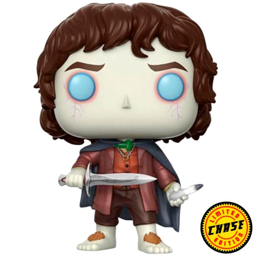 pop figure the lord of the rings frodo chase