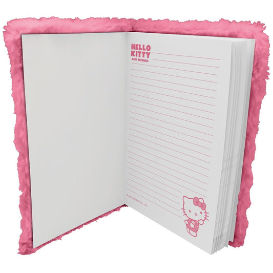 Cuaderno de peluches A5 de Hello Kitty y sus amigos