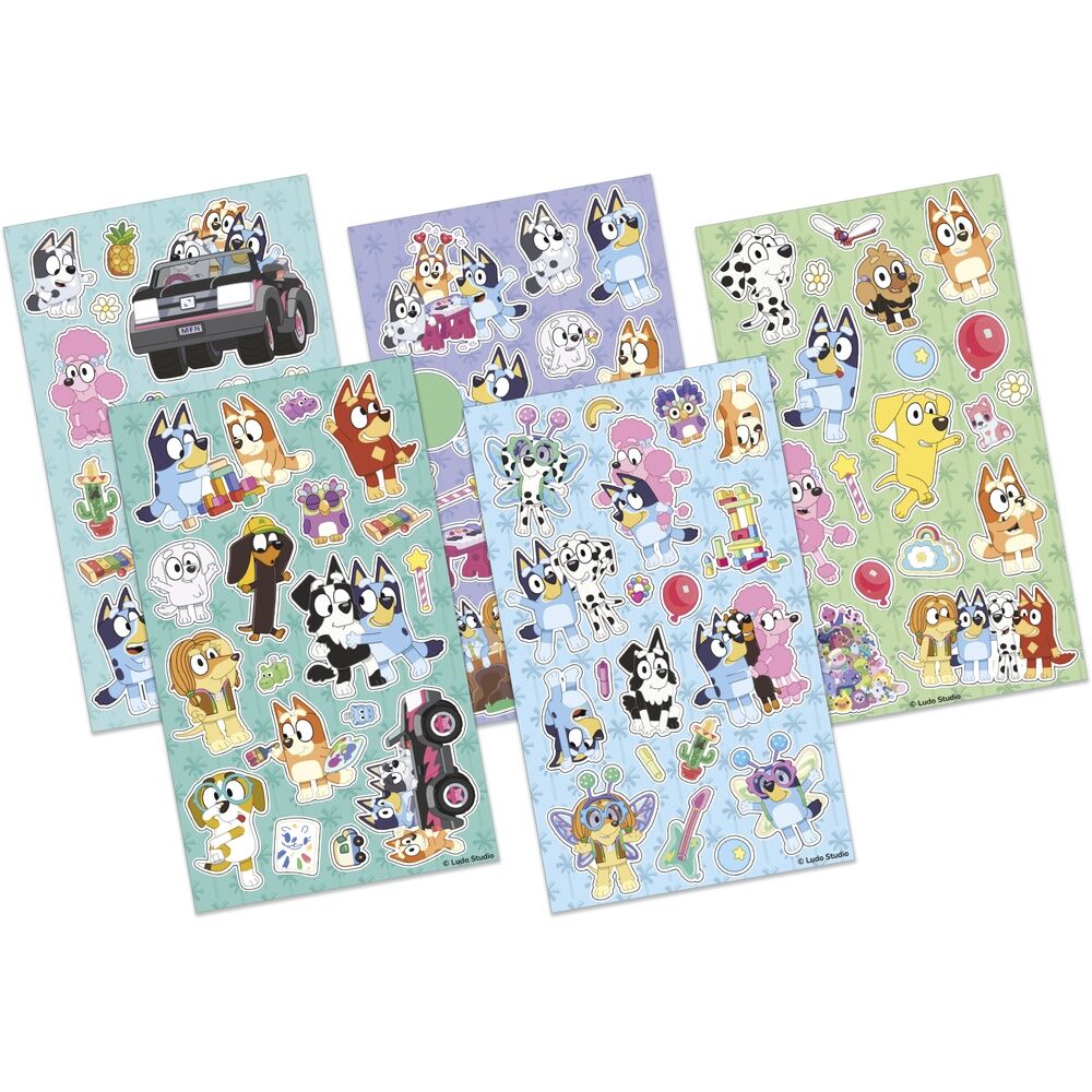 Bluey sticker set