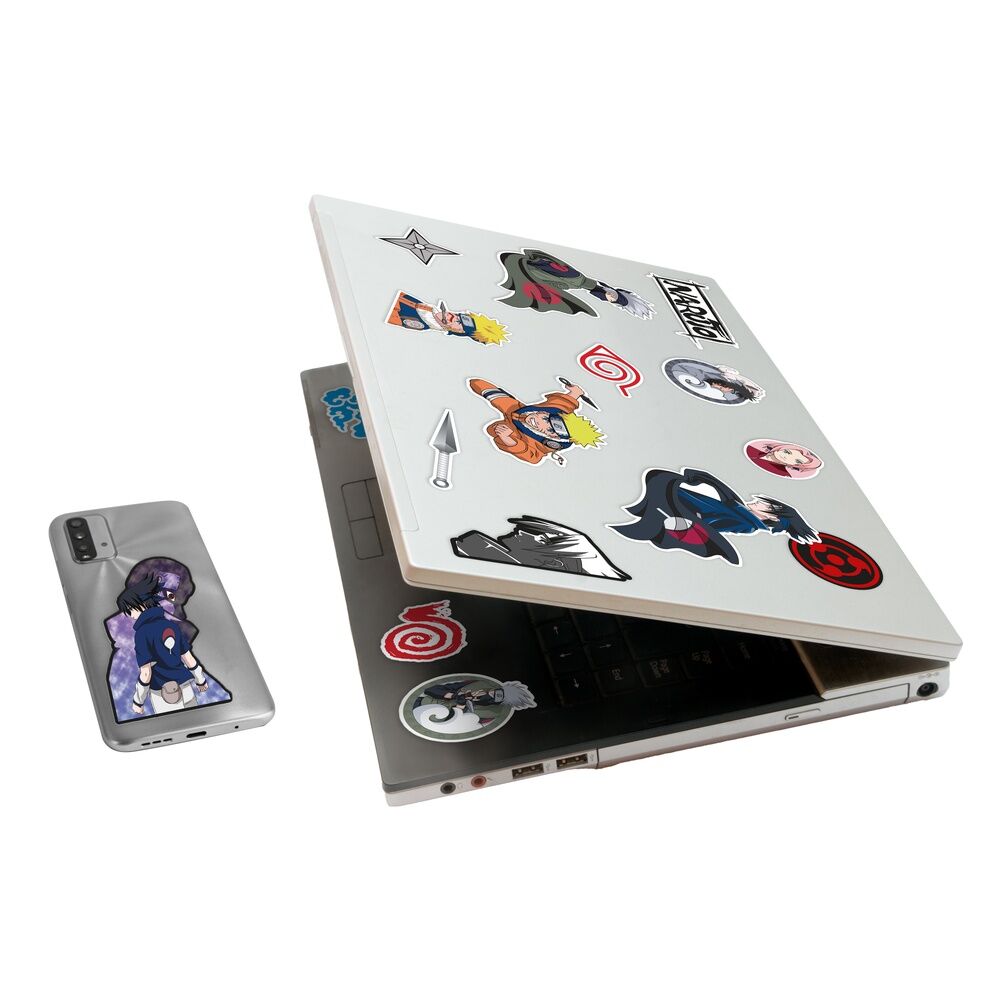 Conjunto de adesivos removíveis de Naruto Shippuden