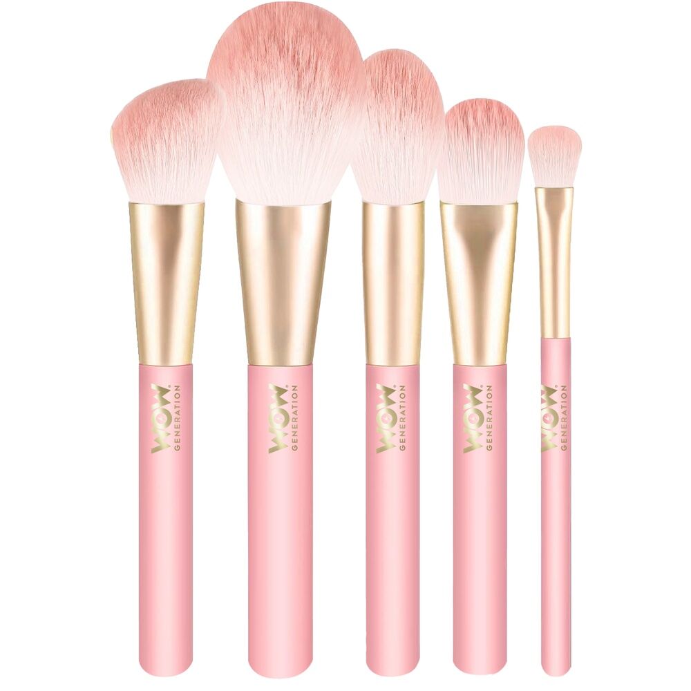 Set di 5 pennelli per il trucco Wow Generation