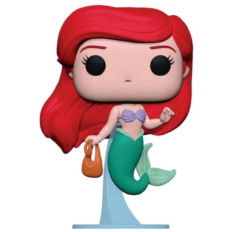 Disney POP Figure The Little Mermaid Ariel with bag