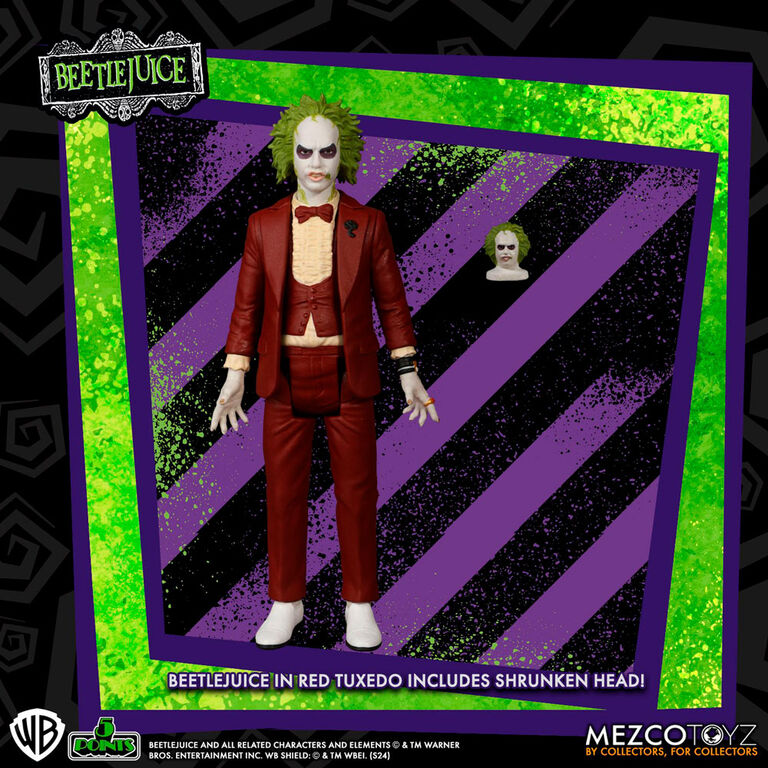 beetlejuice red tux suite beetlejuice figure 95cm