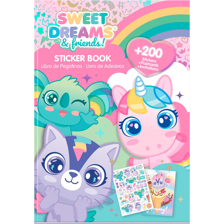 Libro de pegatinas de Dulces Sueños