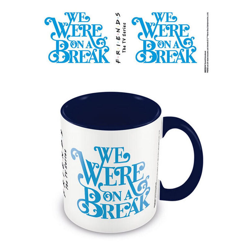 mug we were on a break friends 315ml