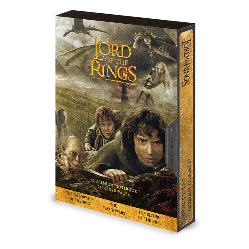 a5 premium notebook vhs the lord of the rings