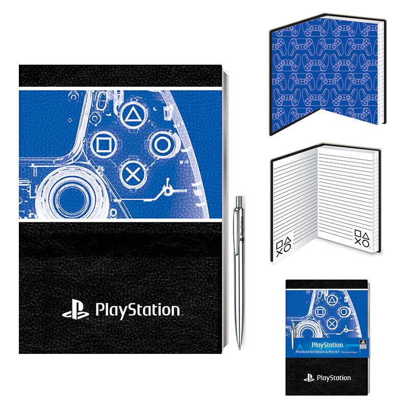 a5 notebook playstation pen