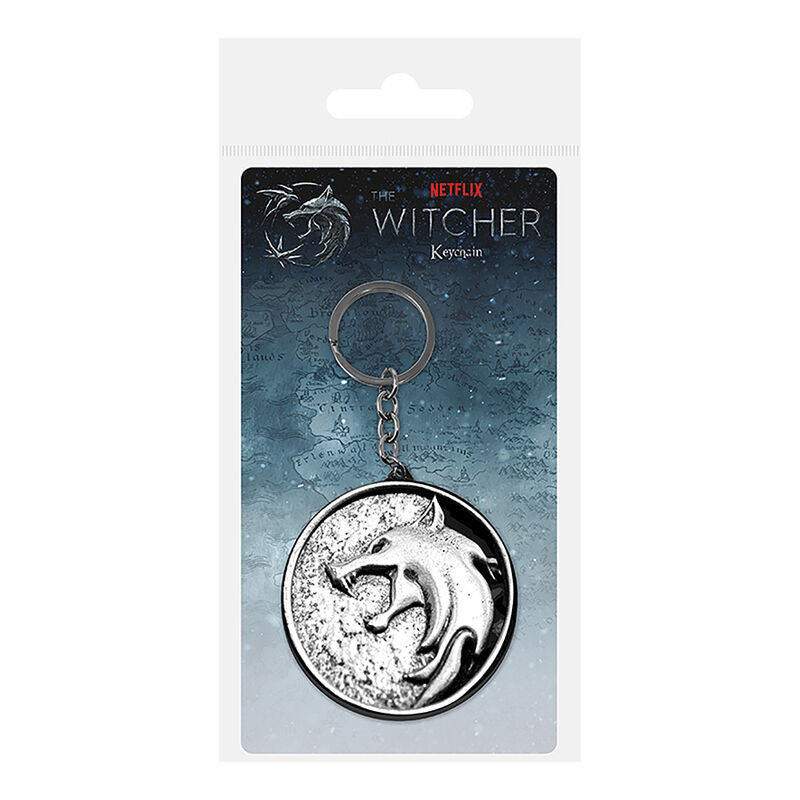 the wolf the witcher keychain 6cm