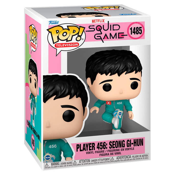 Statuetta POP Il giocatore del gioco del calamaro 454 Seong Gi Hun