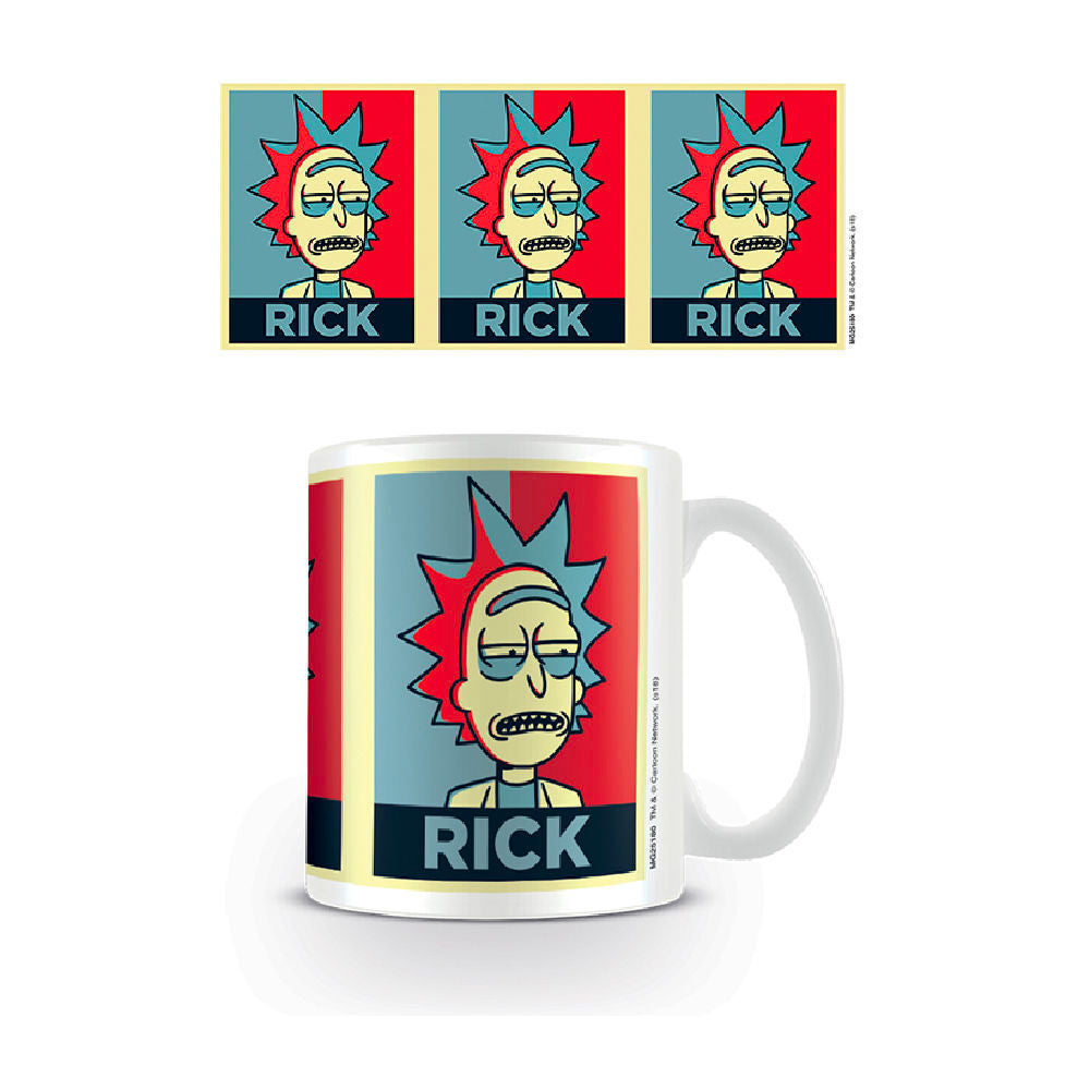rick poster mug rick & morty 315ml