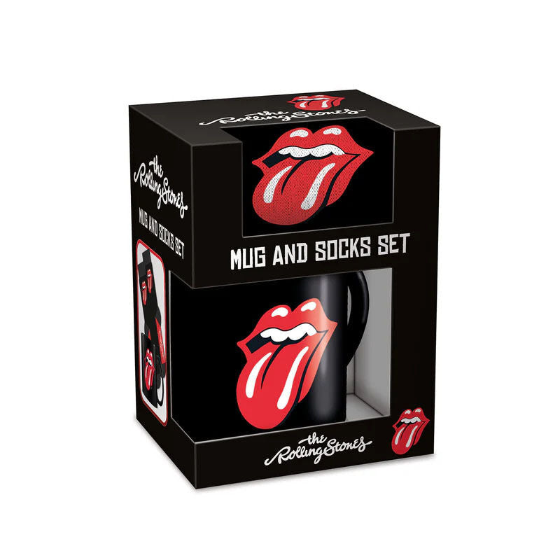 Rolling Stones Tasse und Socken Set