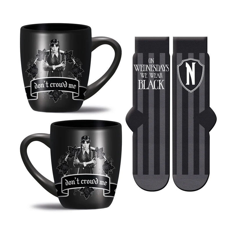 wednesday mug and socks set