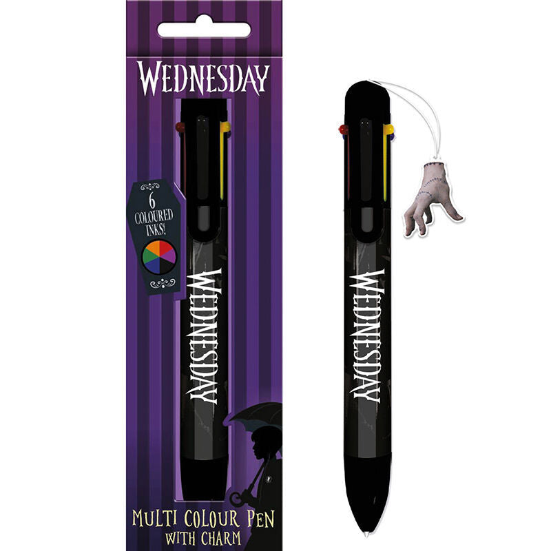 multicolored pen wednesday