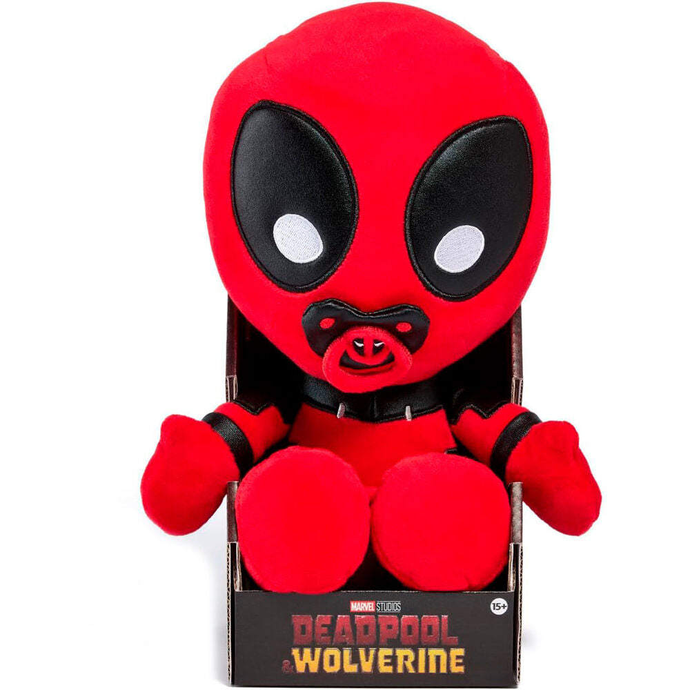baby pool deadpool marvel plush 25cm