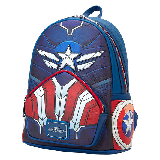 Schöne neue Welt Captain America Marvel Loungefly Rucksack