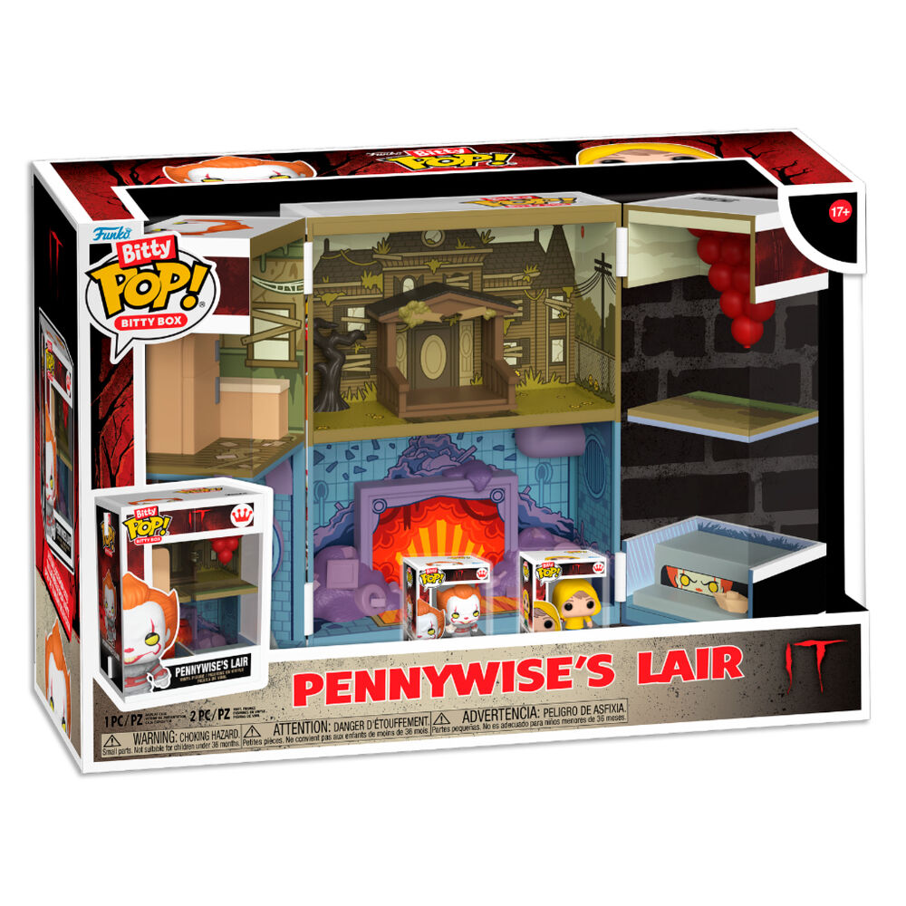 Bitty POP Boxes IT Figure Pennywise's Lair