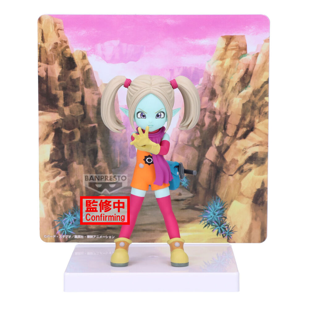 figure panzy with panel dragon ball daima 13cm