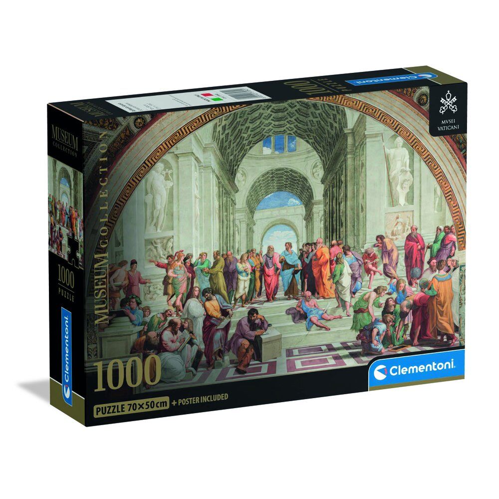 puzzle school of athens raffaello museum 1000 pieces