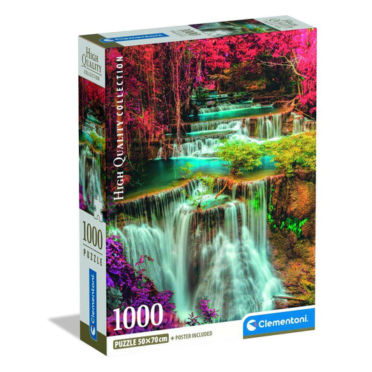 colorful thai falls puzzle high quality 1000 pieces