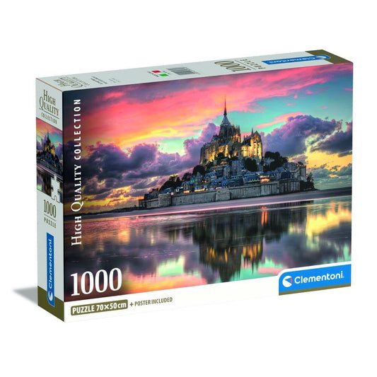 puzzle le magnifique mont saint michel high quality 1000 pieces