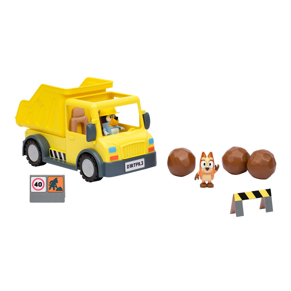 dump truck bluey figures