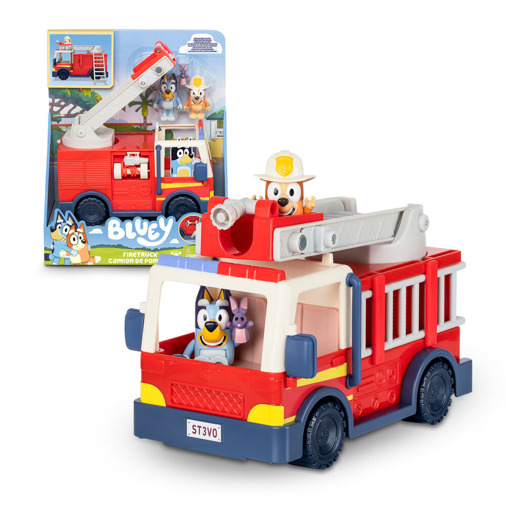 fire truck bluey figures