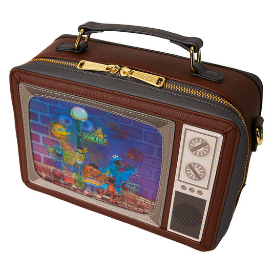 Loungefly Retro TV Sesame Street Lenticular Crossbody Bag