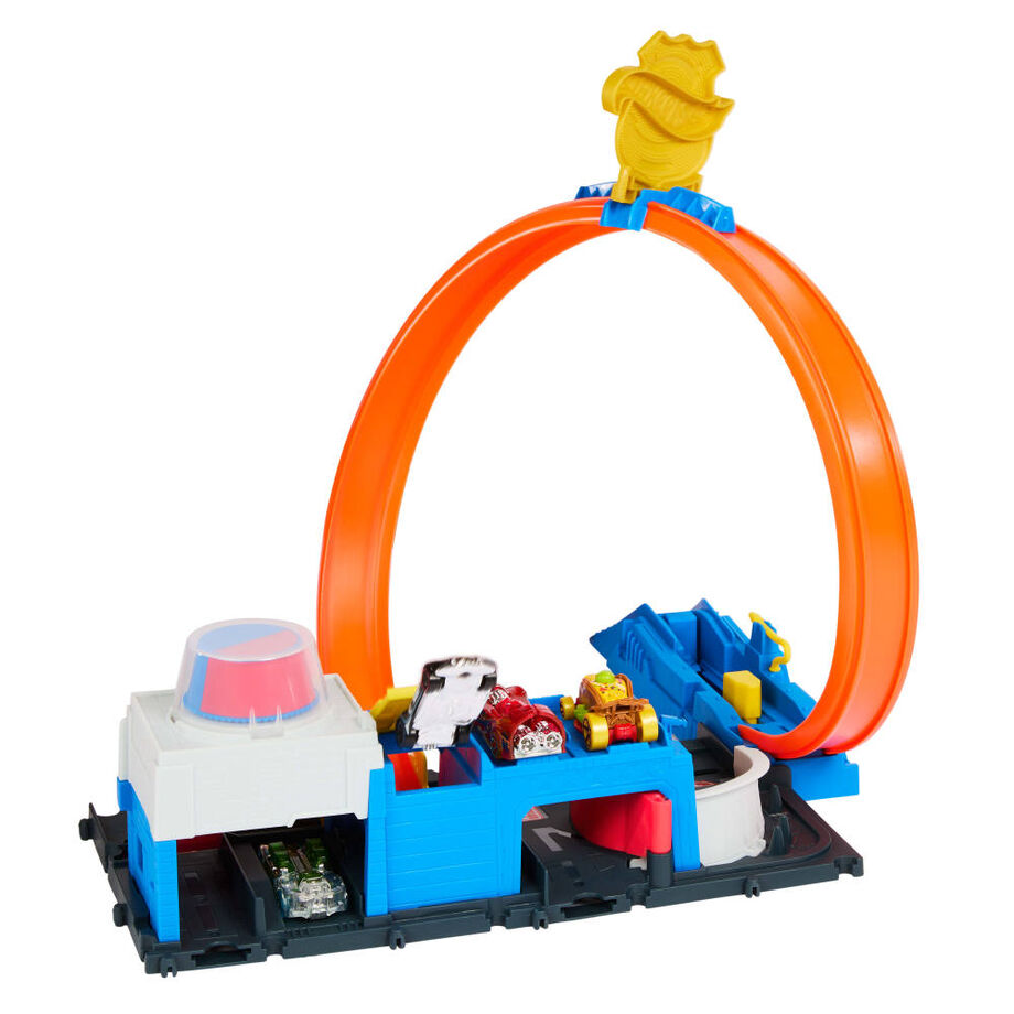 Hot Wheels City Police Station Super Track