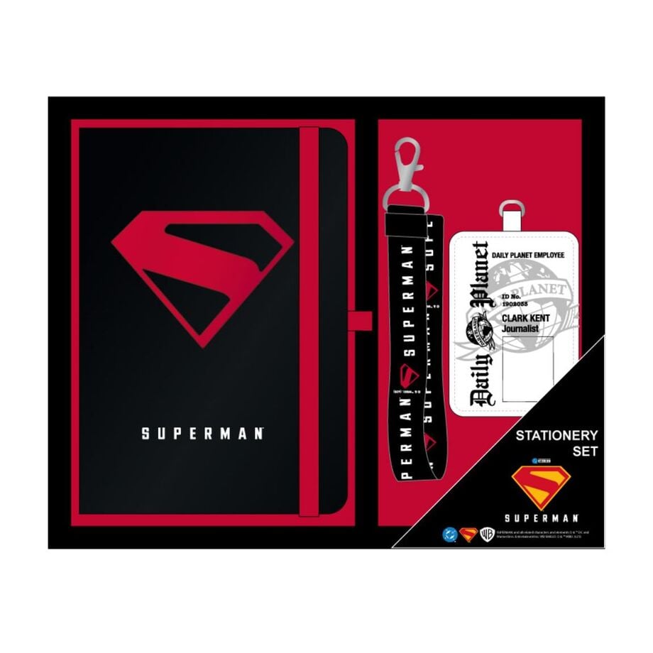 Superman DC Comics Stationery Set