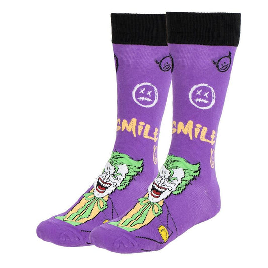 Conjunto de 3 meias do Coringa da DC Comics para adultos