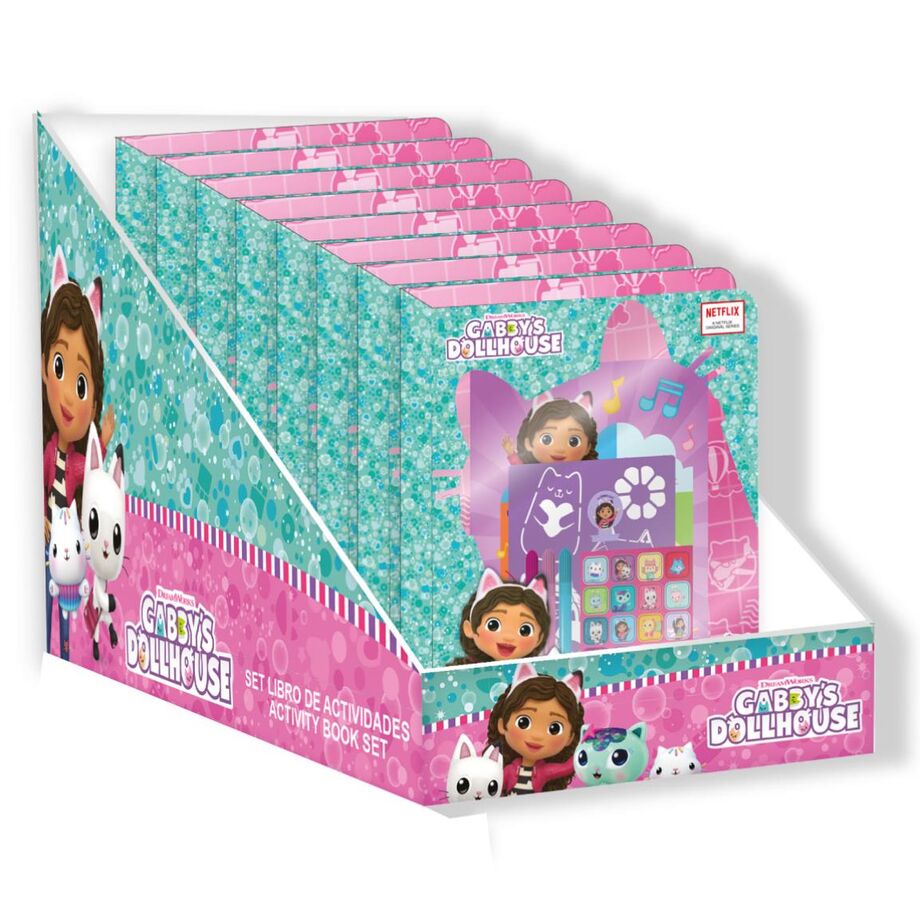 gabby's dollhouse notebook set