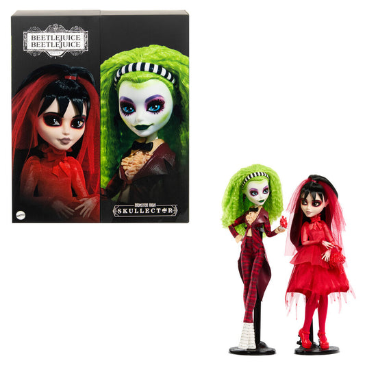 Zestaw 2 lalek Beetlejuice Monster High Skullector