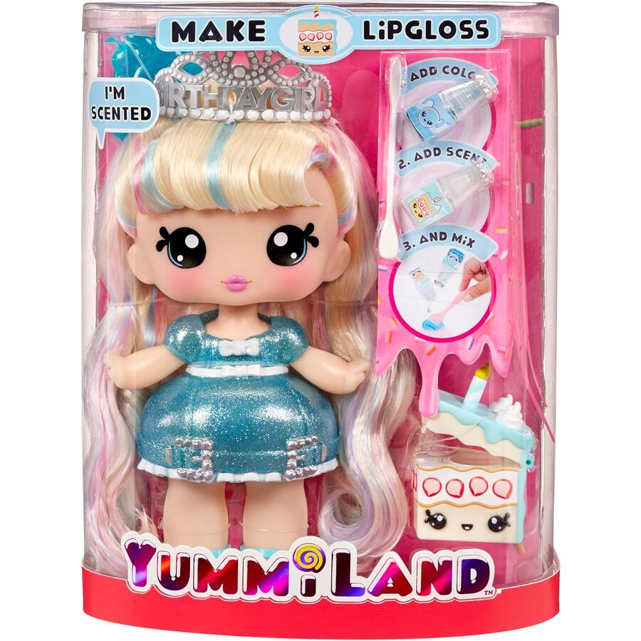doll lip gloss callie birthday cake by yummiland
