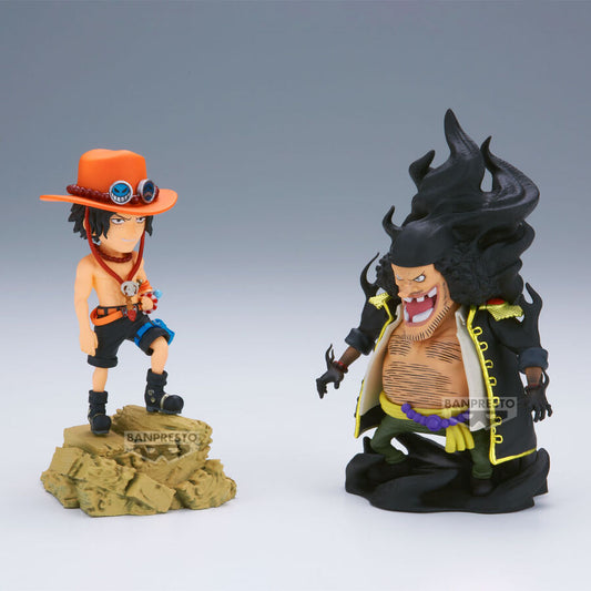 Figure Portgas D.Ace Vs Marshall.D.Teach Log Stories One Piece 8cm