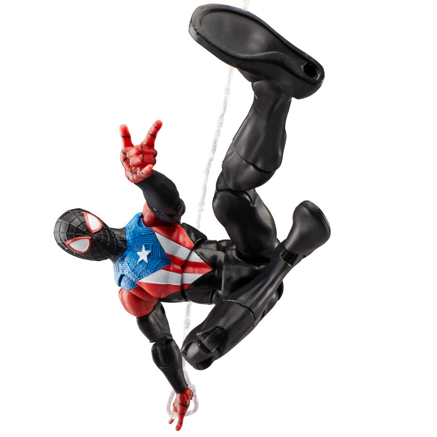 Miles Morales Portorykańczyk w kostiumie Spider Mana 2 figurka Marvel Legends 15 cm