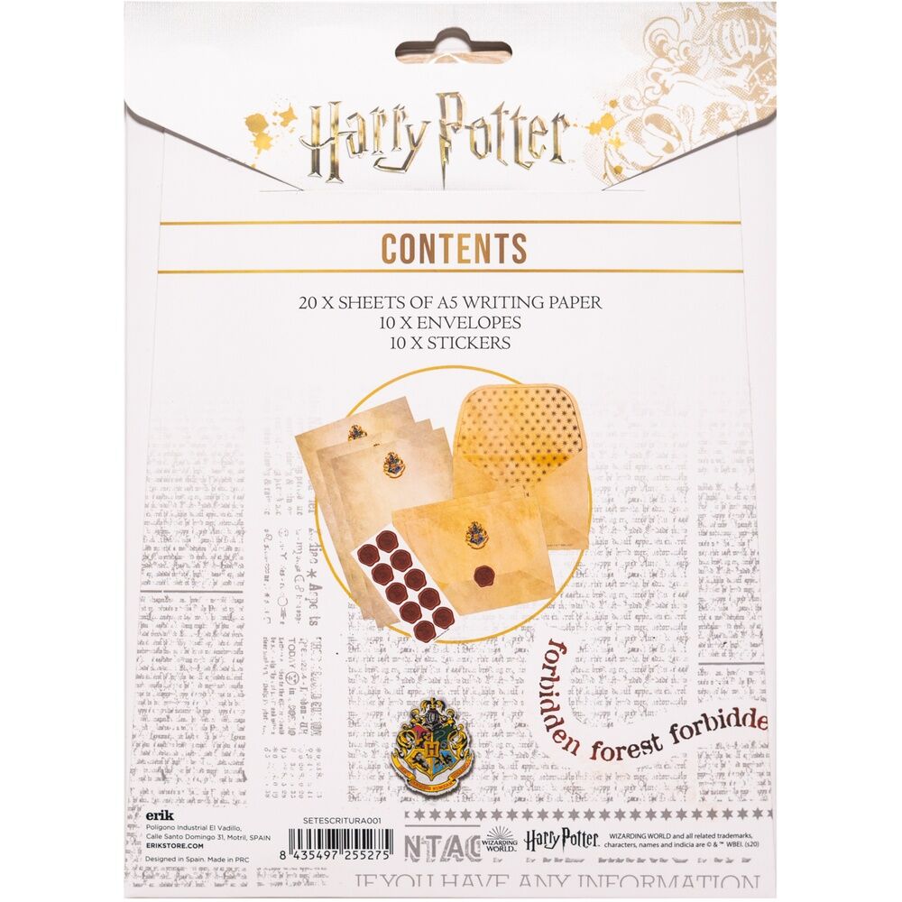 Conjunto de escrita de Harry Potter