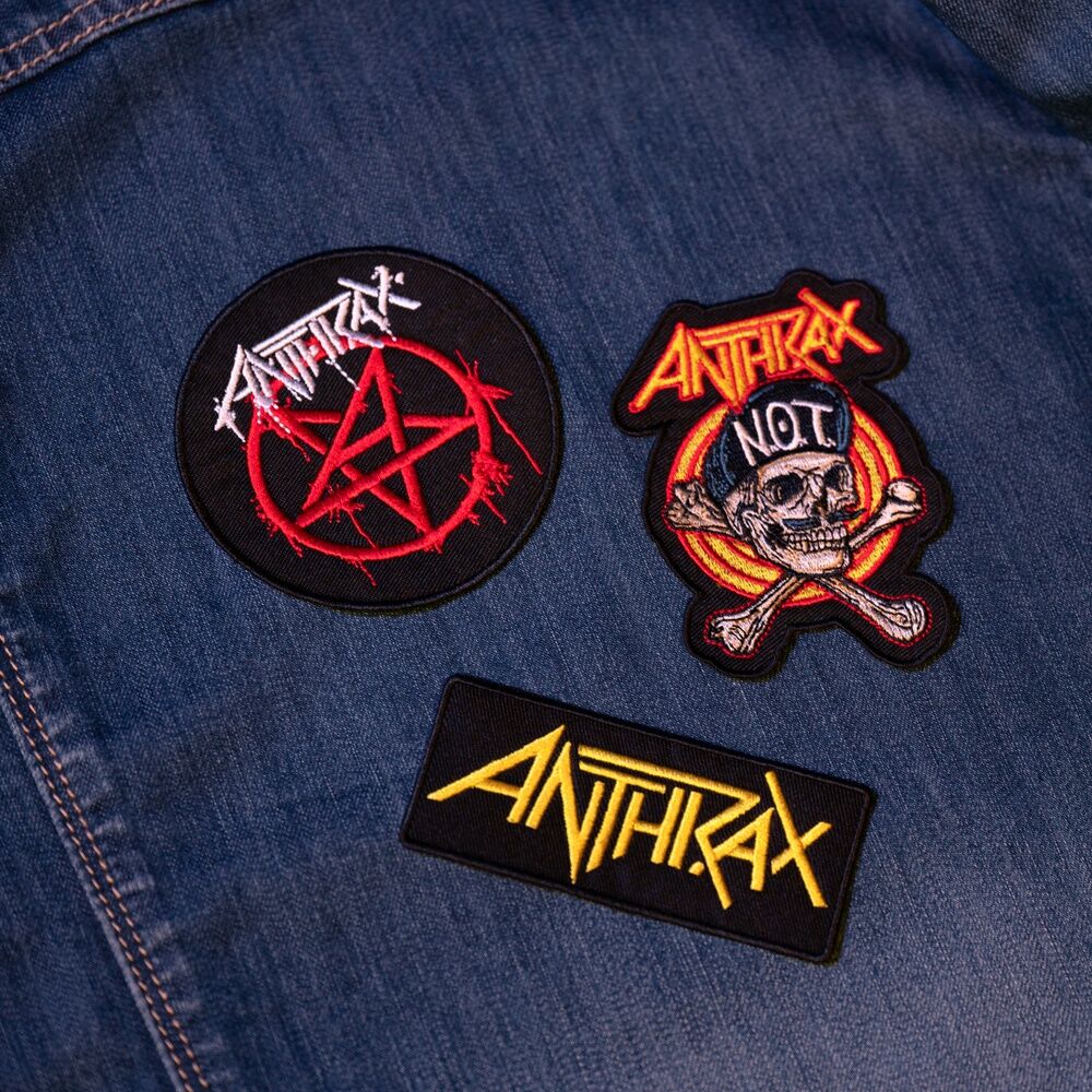 Anthrax 3 teiliges Patch Set