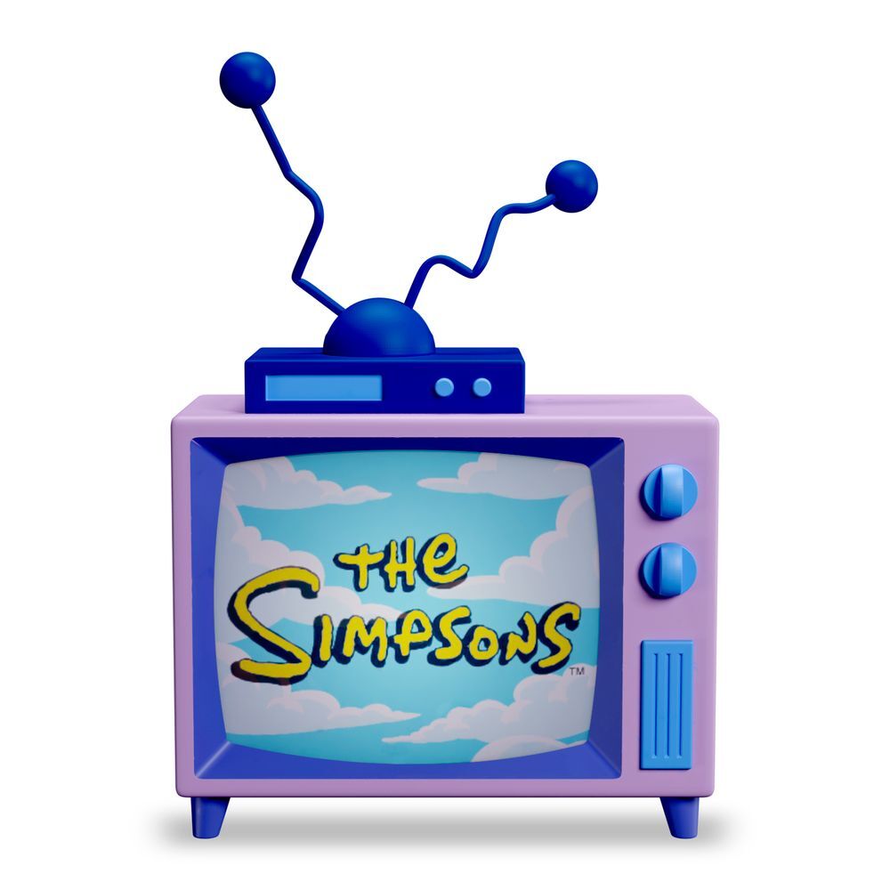 simpsons tv lamp