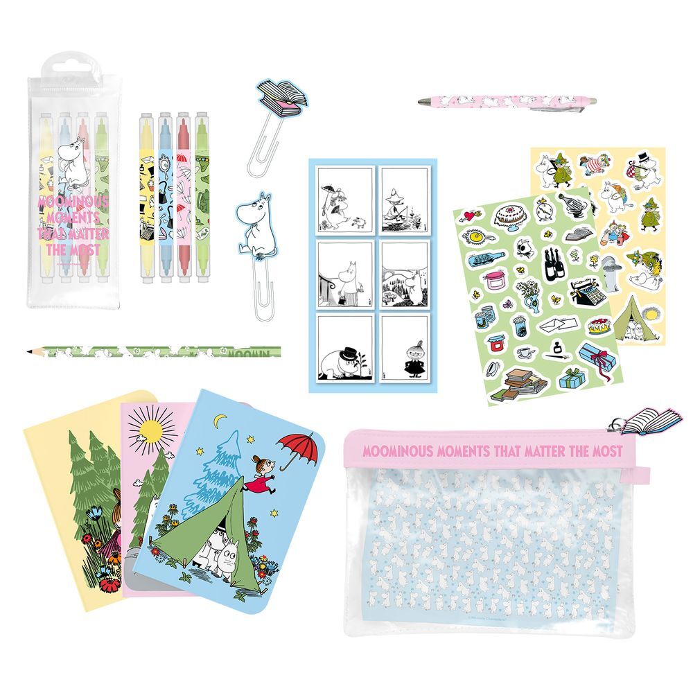 moomin stationery set