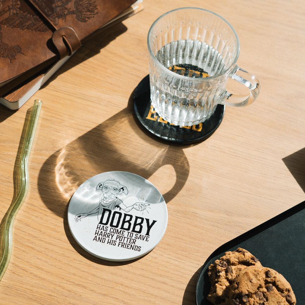 Set di 2 sottobicchieri di Dobby di Harry Potter