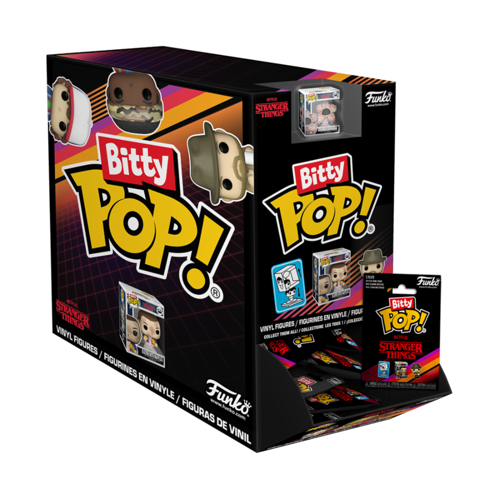 figure mystery bitty pop stranger things assorted